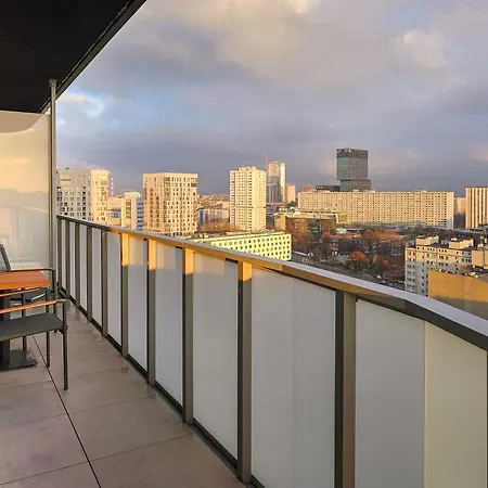 Urban Global Skyline - 15th Floor No 23 - Air Condition - Balcony - Free Garage Appartamento Katowice