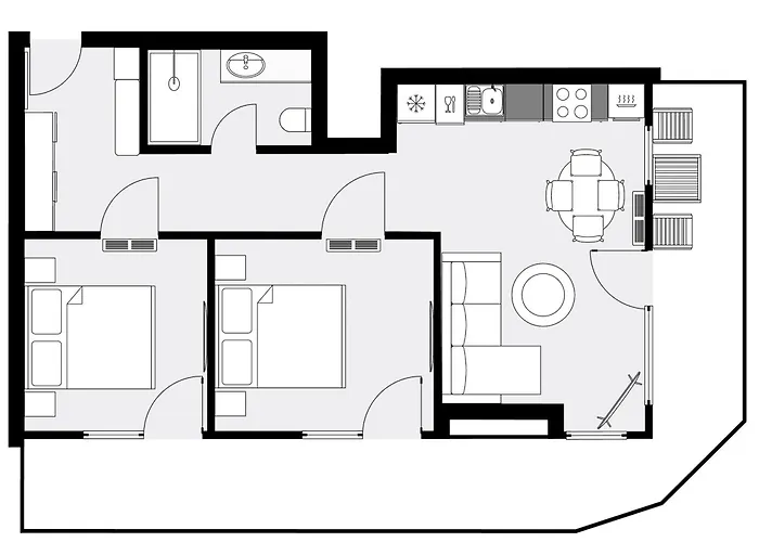 Urban Global Skyline, 15th Floor No 23, Free Garage, Self Check-in, No Deposit Katovice