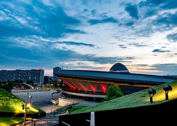 Apartmán Urban Global Skyline, 15th Floor No 23, Free Garage, Self Check-in, No Deposit *