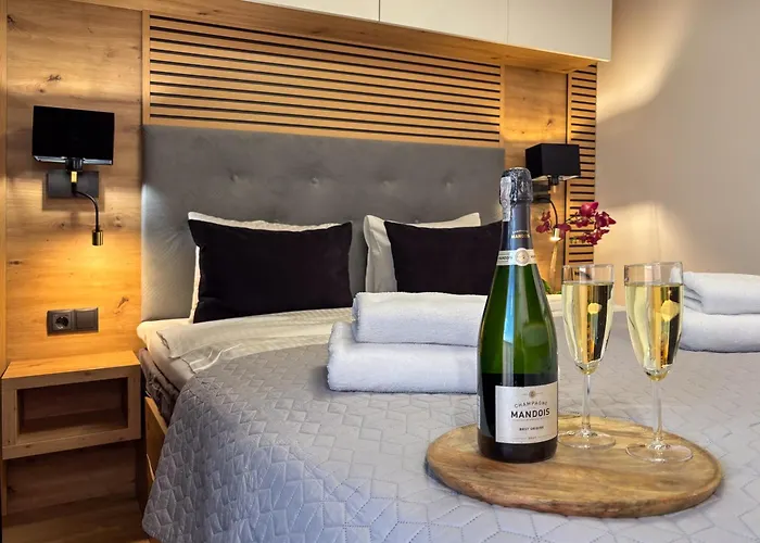 Urban Global Skyline, 15th Floor No 23, Free Garage, Self Check-in, No Deposit Katovice
